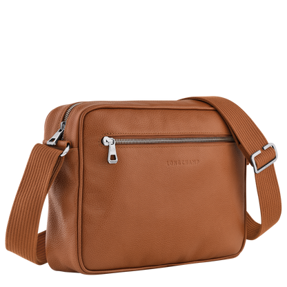 Longchamp Le Foulonné M Camera bag Caramel