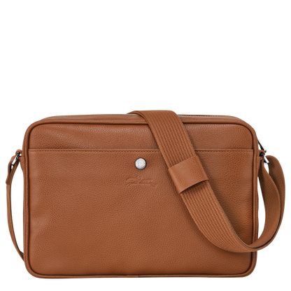 Longchamp Le Foulonné M Camera bag Caramel