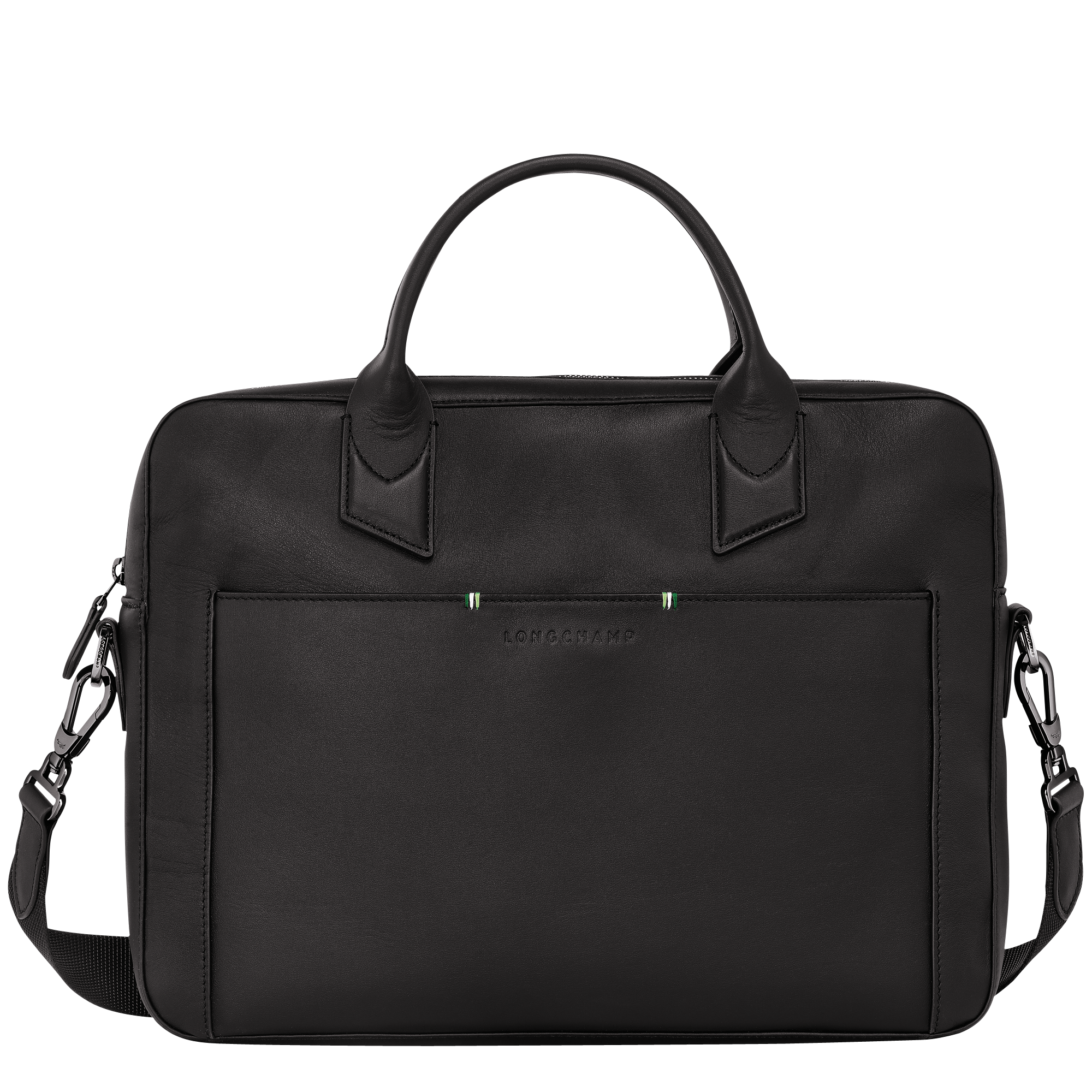 Longchamp Longchamp sur Seine Briefcase Black