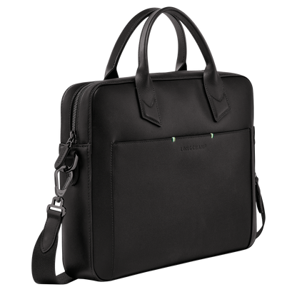 Longchamp Longchamp sur Seine Briefcase Black