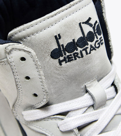 Diadora Mi Basket Used White/Blue Corsair