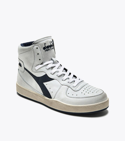 Diadora Mi Basket Used White/Blue Corsair