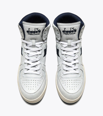 Diadora Mi Basket Used White/Blue Corsair