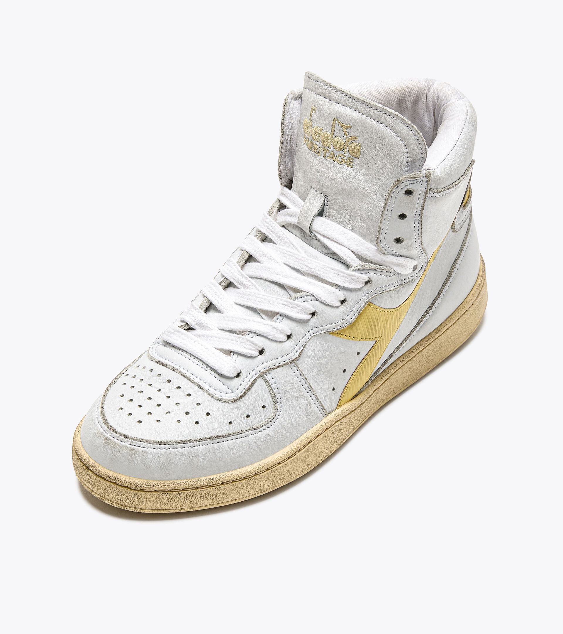 Diadora Mi Basket Used White/French Vanilla