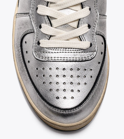 Diadora Mi Basket Silver Used W Silver Metallized/Black
