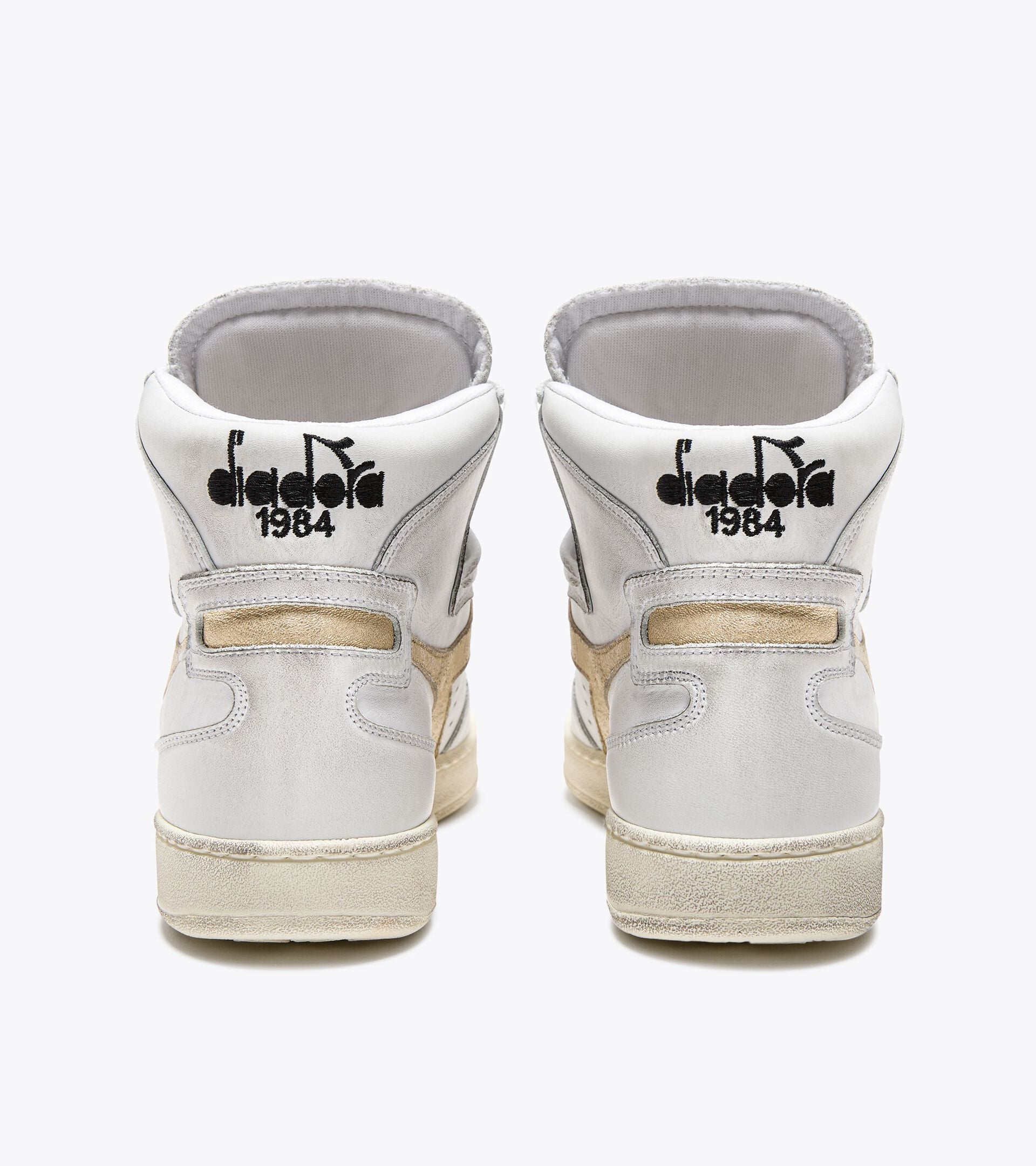 Diadora Mi Basket Used W White/Gold