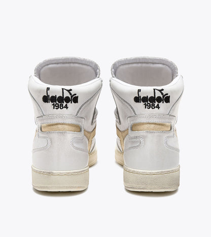 Diadora Mi Basket Used W White/Gold