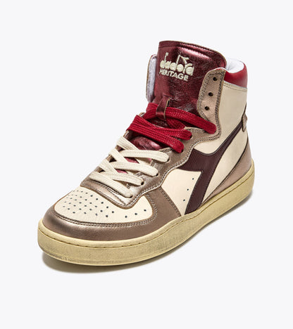 Diadora Mi Basket Metal Mix Used Light Beige