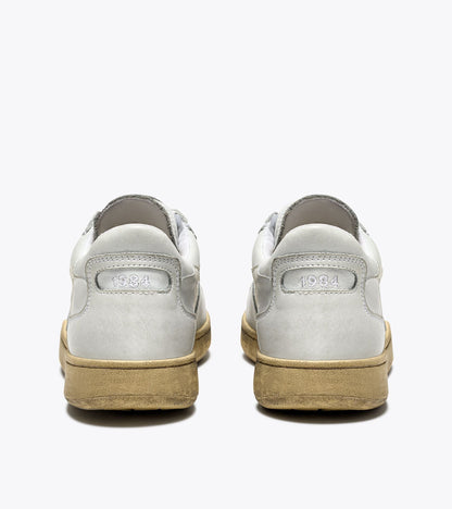 Diadora Mi Basket Low Used White /White
