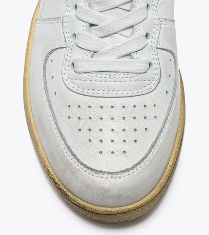 Diadora Mi Basket Low Used White /White