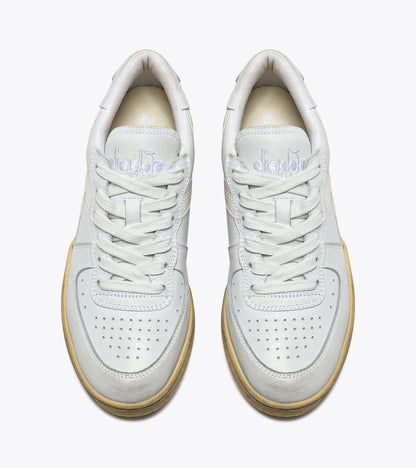Diadora Mi Basket Low Used White /White