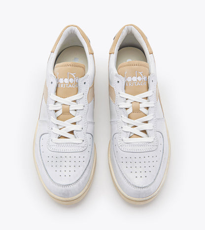 Diadora Mi Basket Low Used White/Beige