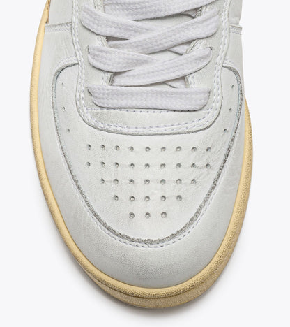 Diadora Mi Basket Low Used White/Caramel