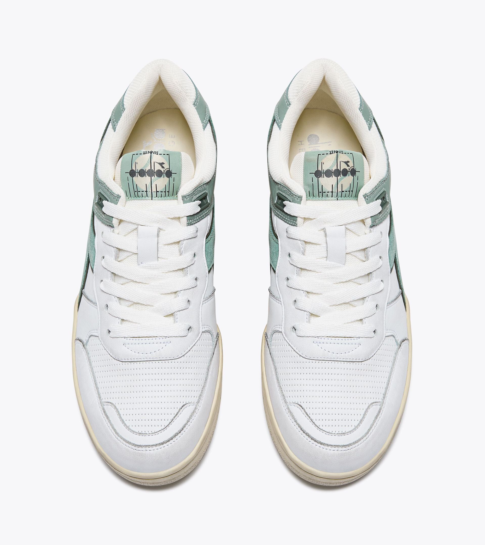 Diadora B.560 Used Iceberg Green