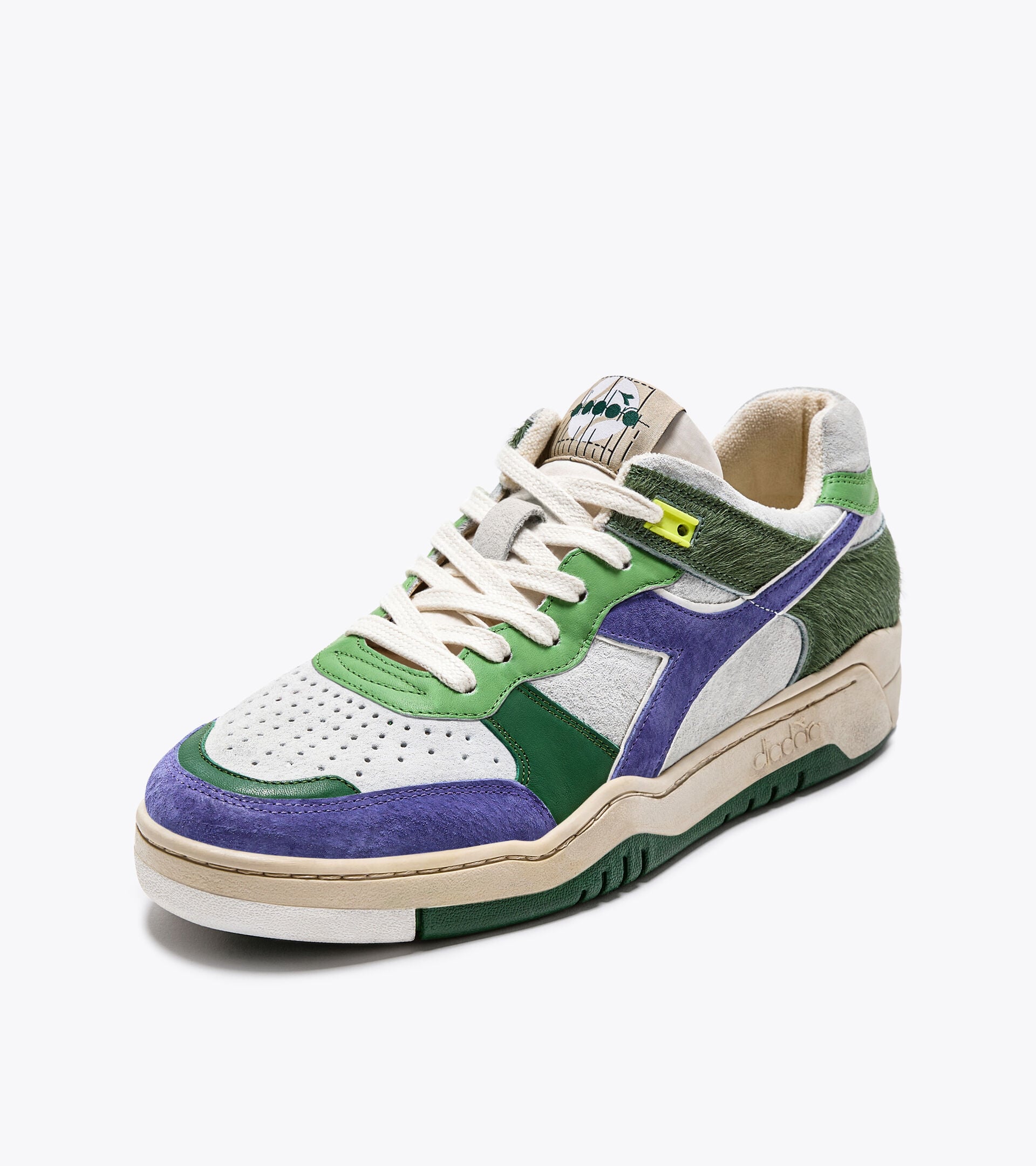 Diadora B.560 Used Ww Italia Formal Garden/White