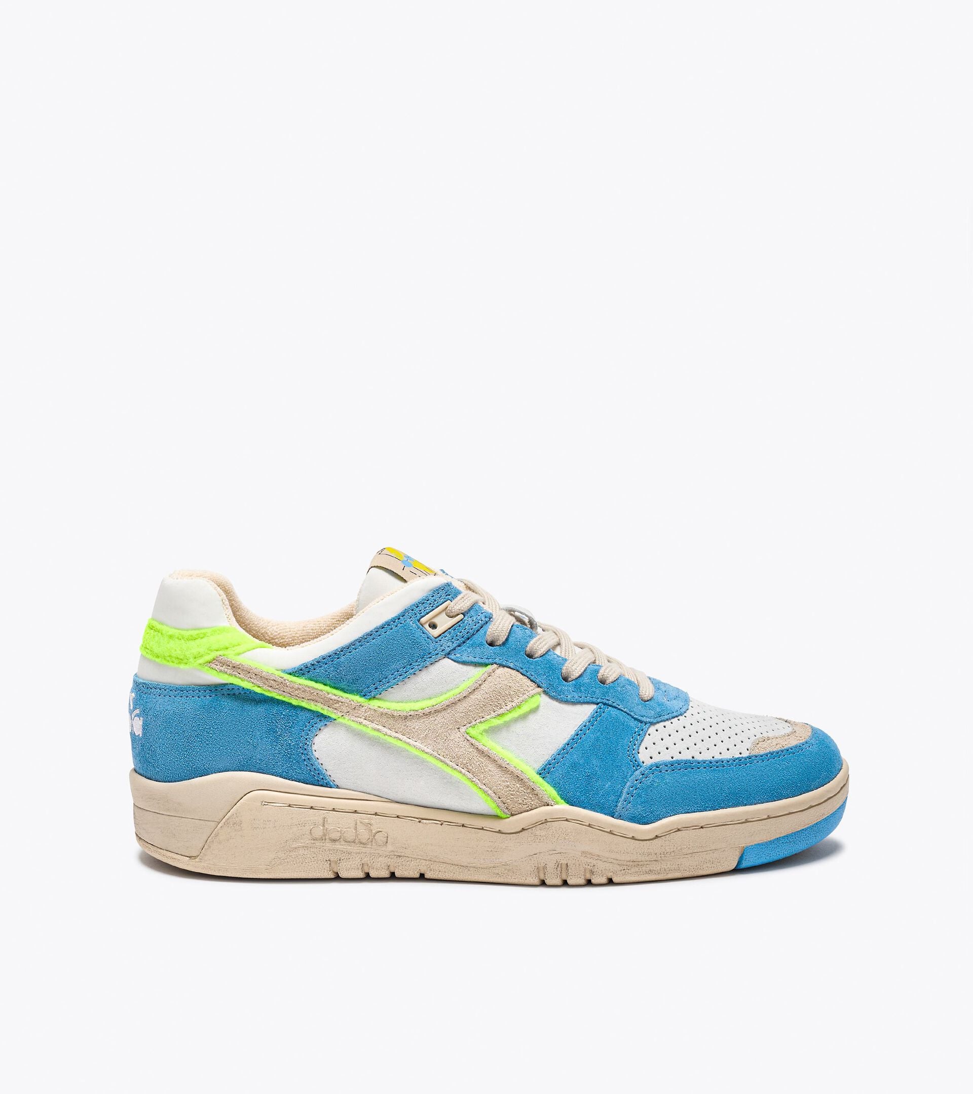 Diadora B.560 Used Aa Italia White/Bonnie Blue