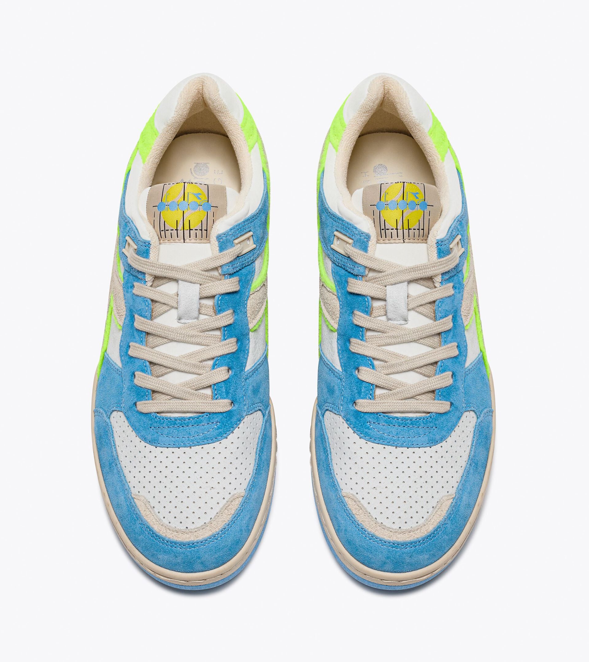 Diadora B.560 Used Aa Italia White/Bonnie Blue