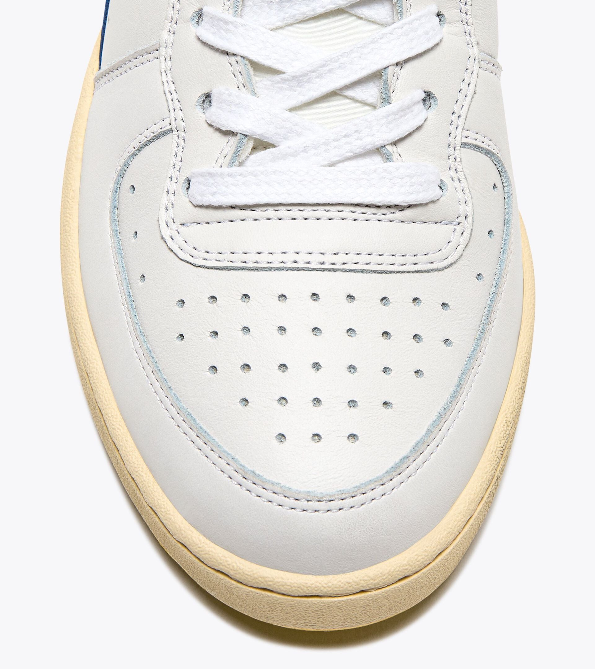 Diadora Mi Basket Forty Knit Italia White