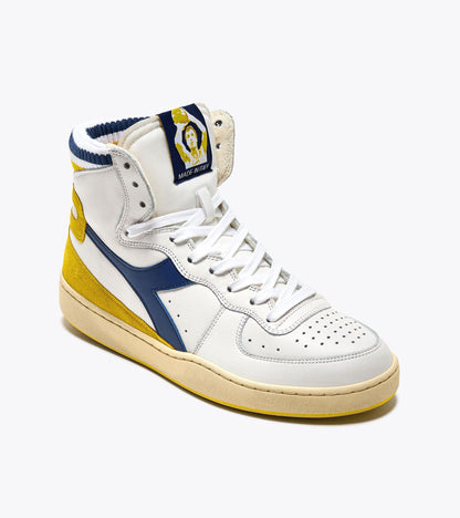 Diadora Mi Basket Forty Knit Italia White