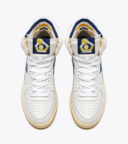 Diadora Mi Basket Forty Knit Italia White