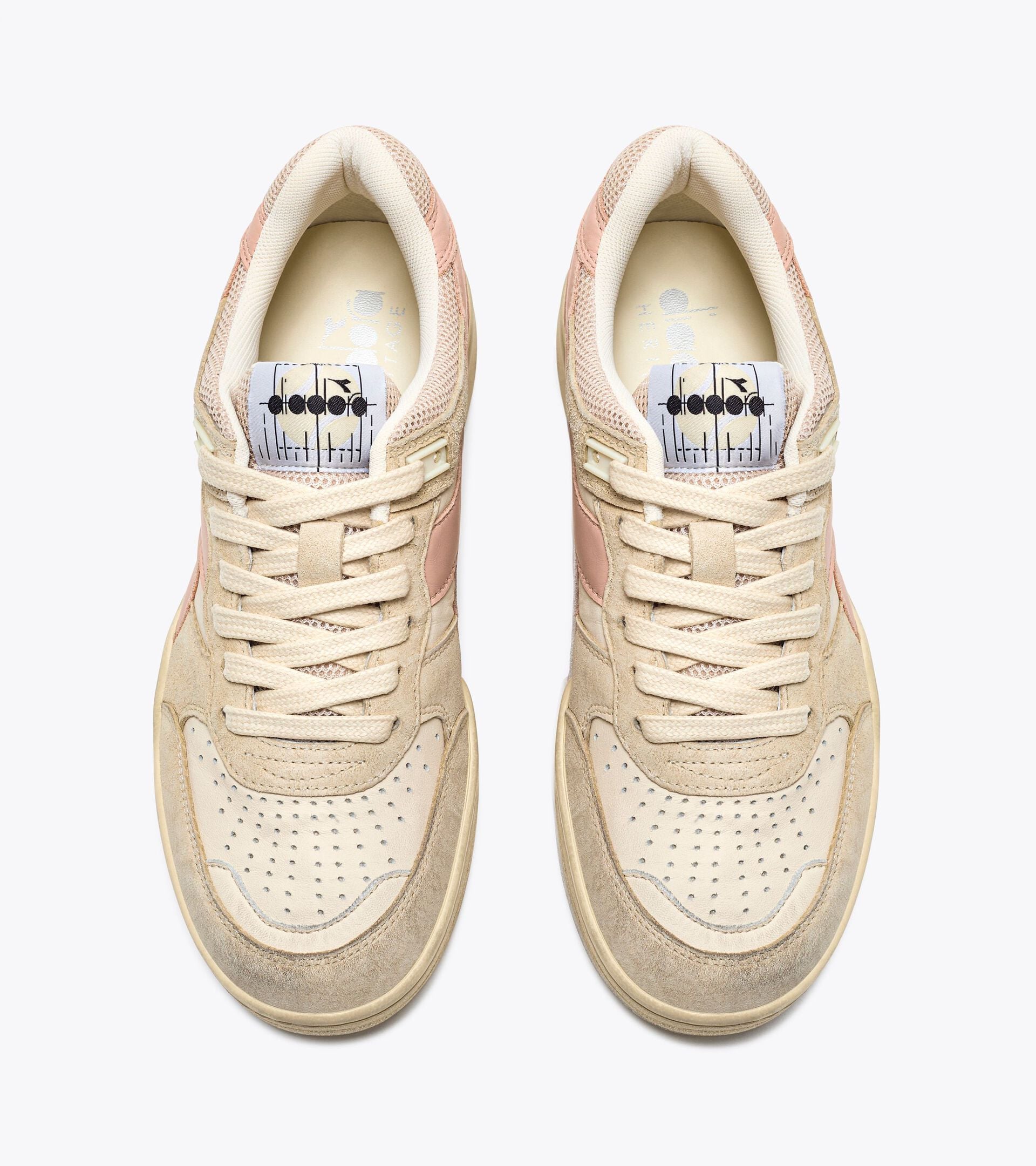Diadora B.560 Pigskin Used Light Beige