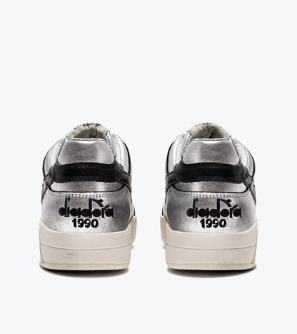 Diadora B.560 Silver Used Wn Silver Metallized/Black