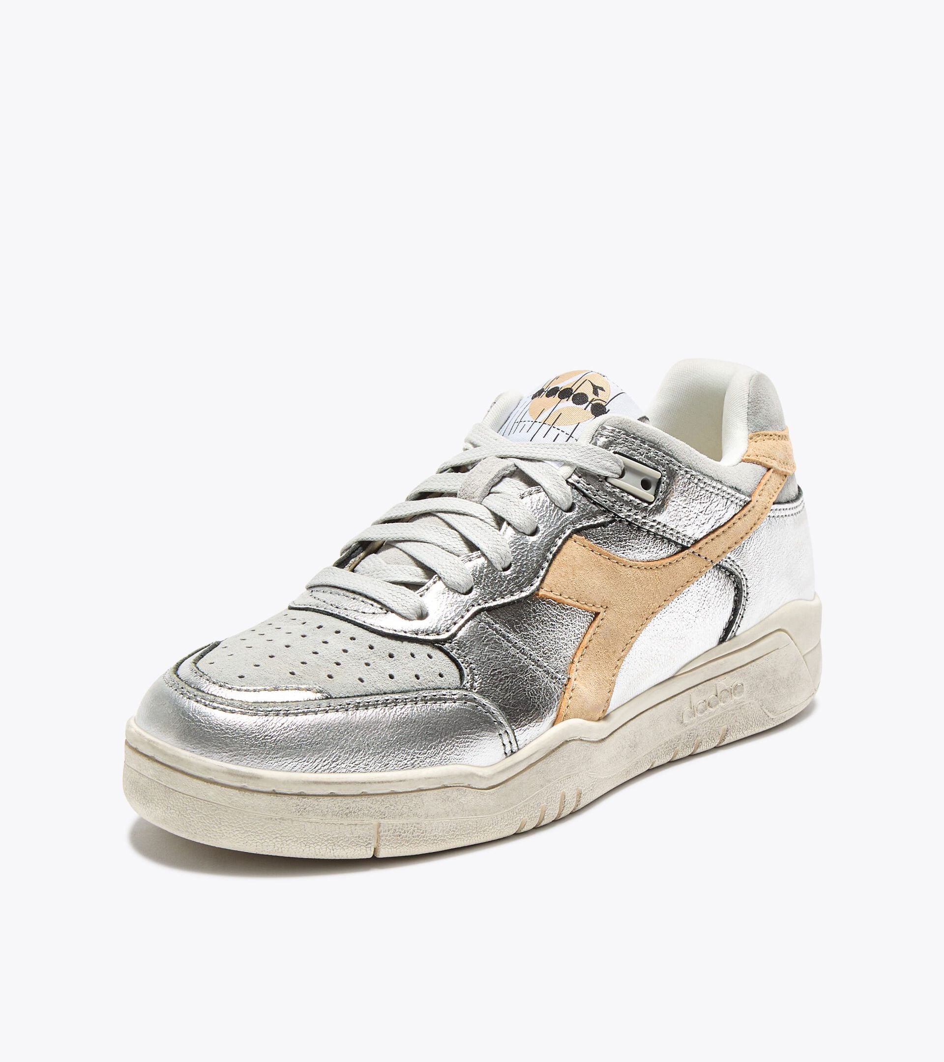 Diadora B.560 Metal S Used Aluminum