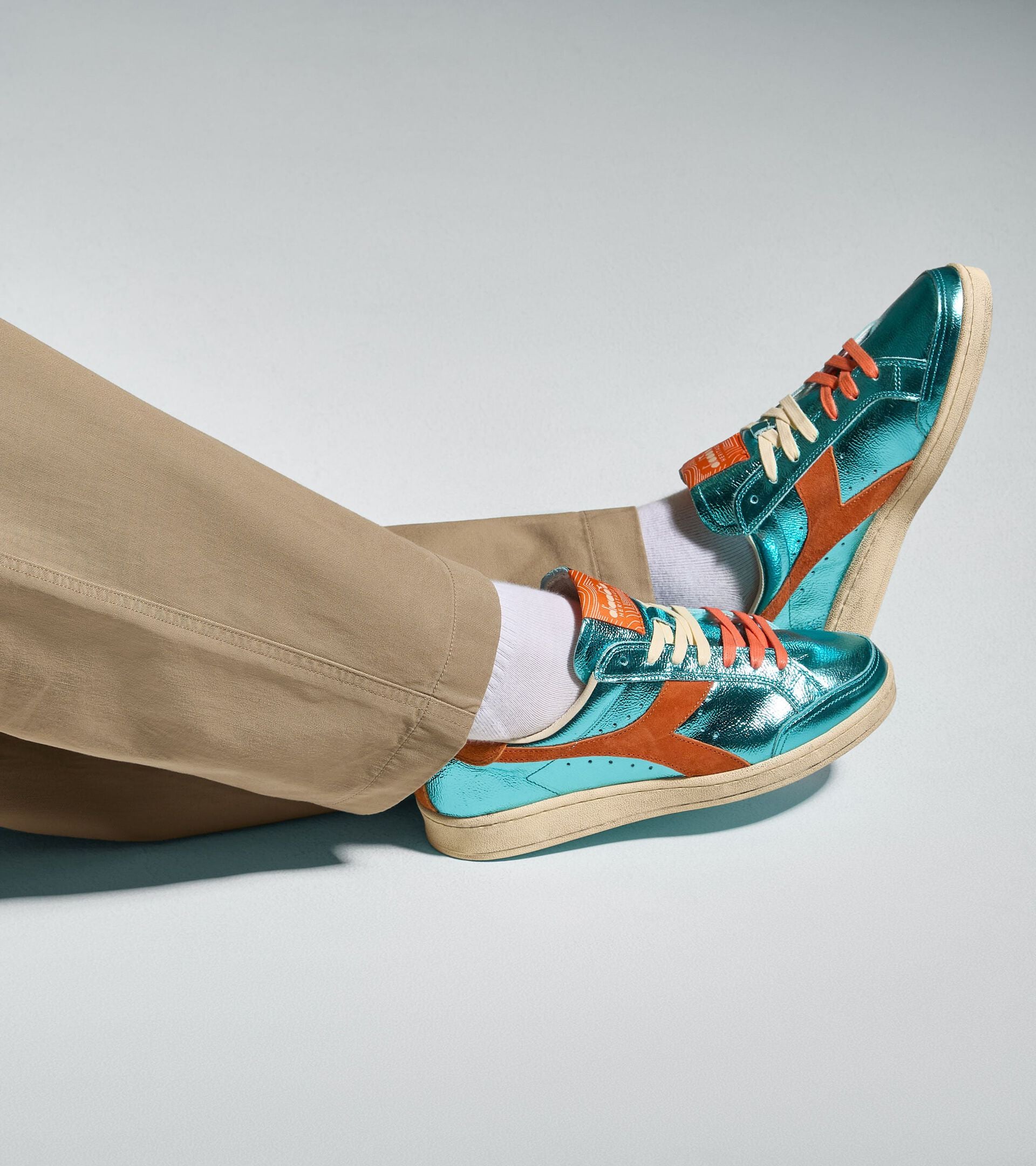 Diadora Prestige Metal Used Sky-Blue Curacao