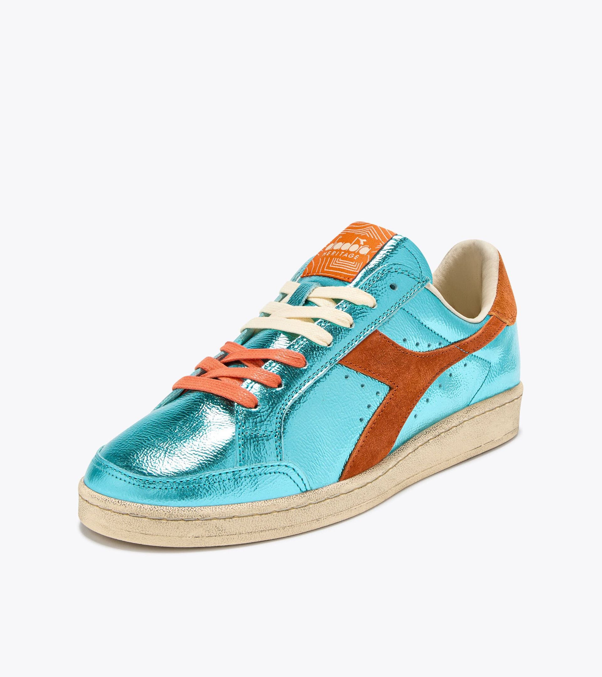 Diadora Prestige Metal Used Sky-Blue Curacao