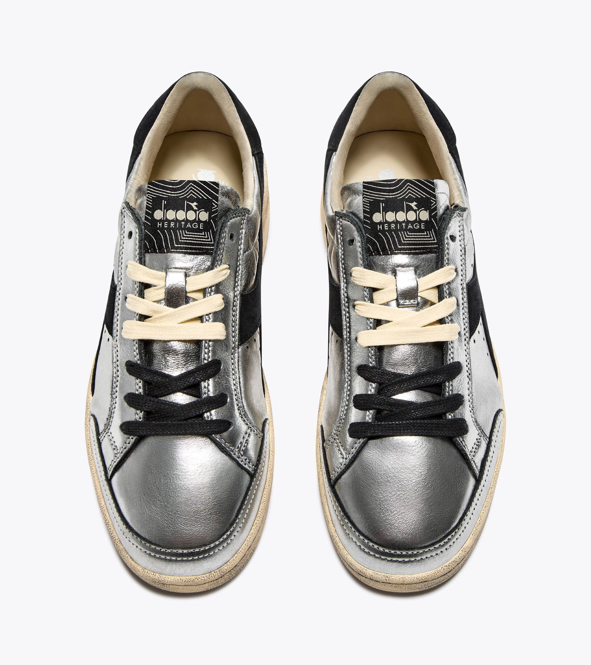 Diadora Prestige Metal Used Silver