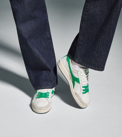 Diadora Prestige Used White/Peas Cream