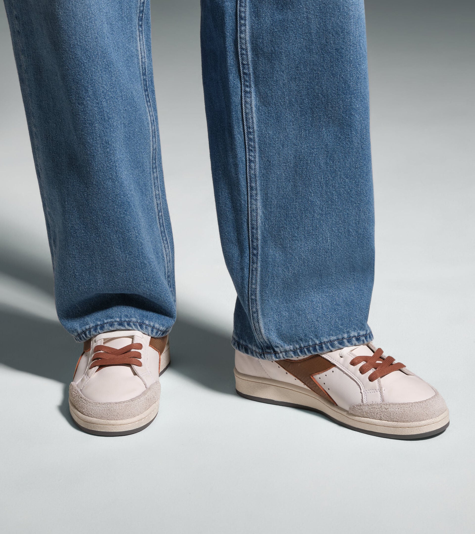 Diadora Prestige Used White/Brown