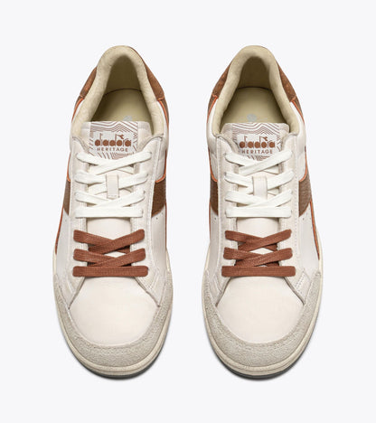 Diadora Prestige Used White/Brown