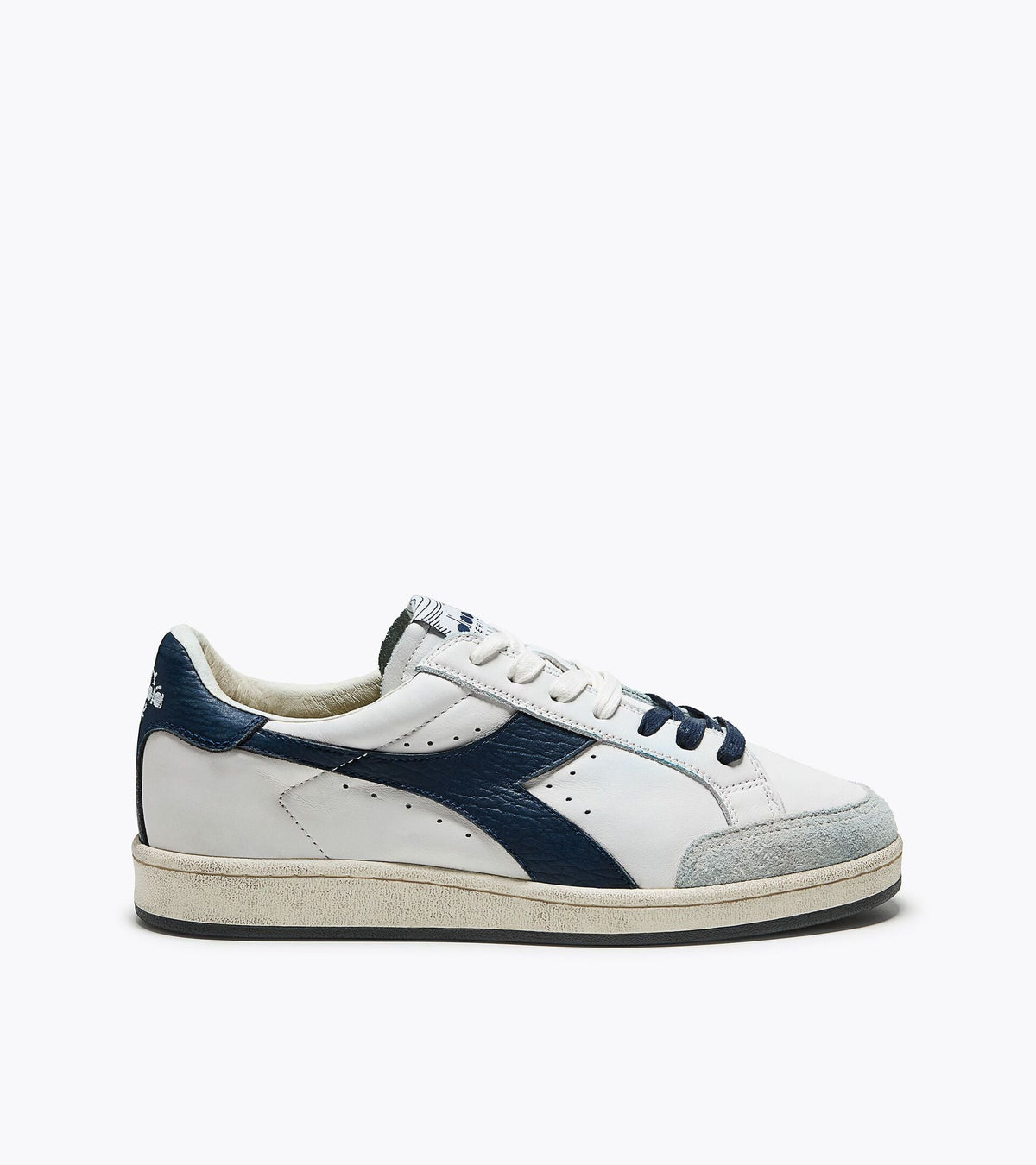 Diadora Prestige Used White/Blue Caspian Sea