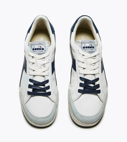 Diadora Prestige Used White/Blue Caspian Sea