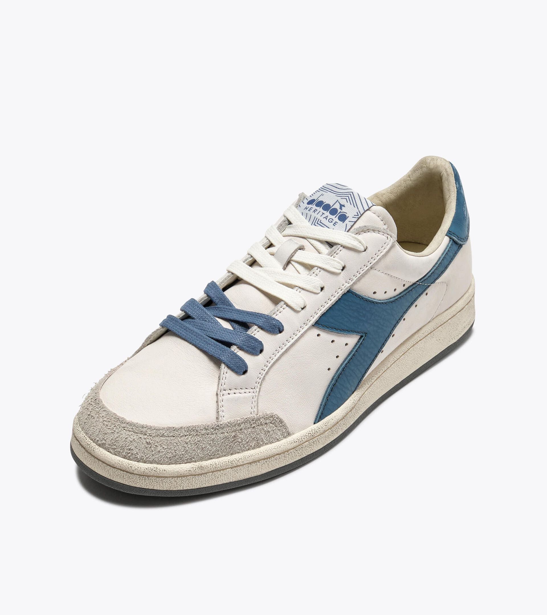 Diadora Prestige Used White/Blue Shadow