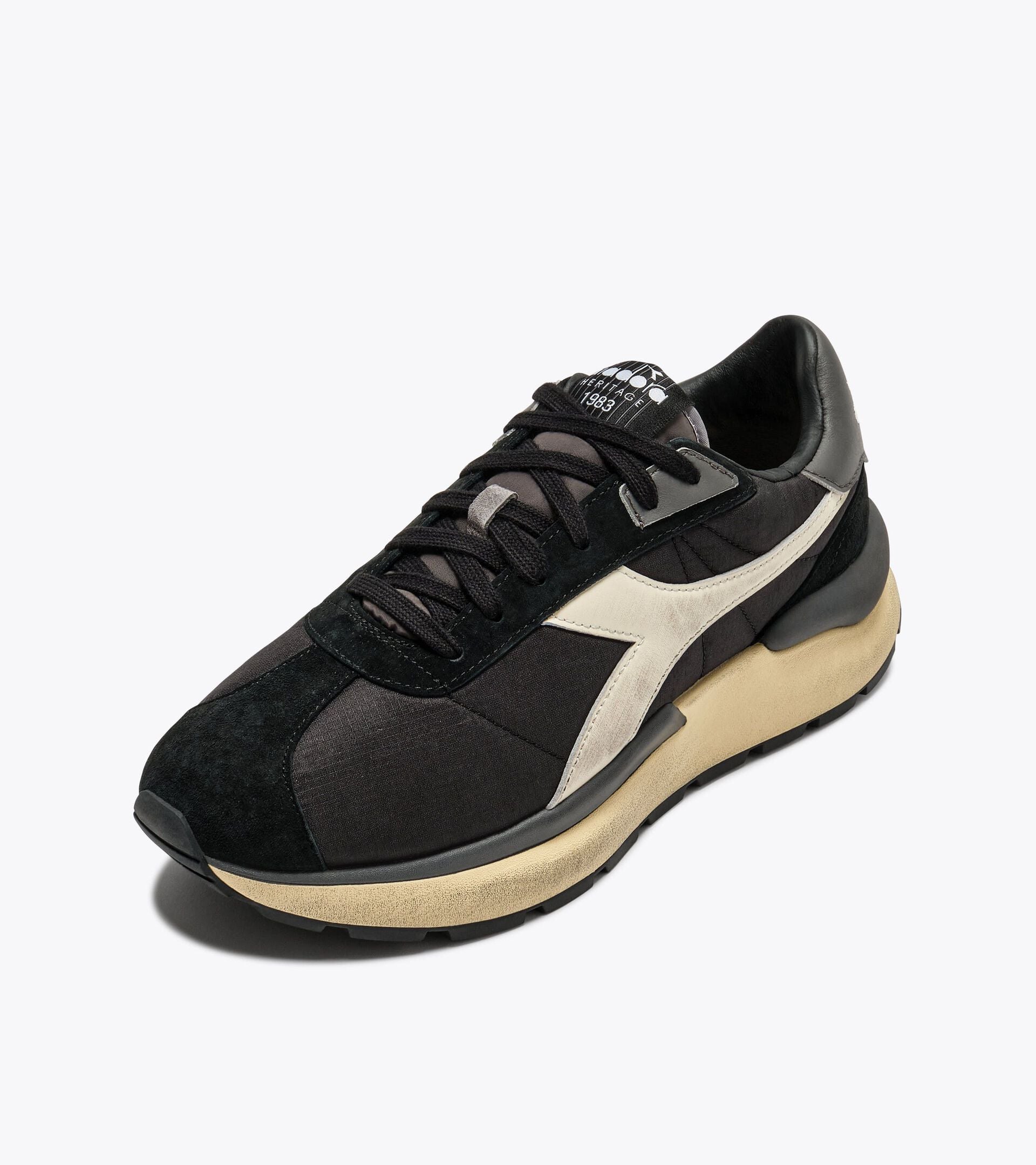 Diadora Mercury Elite Sprint Sw Black/White Pristine