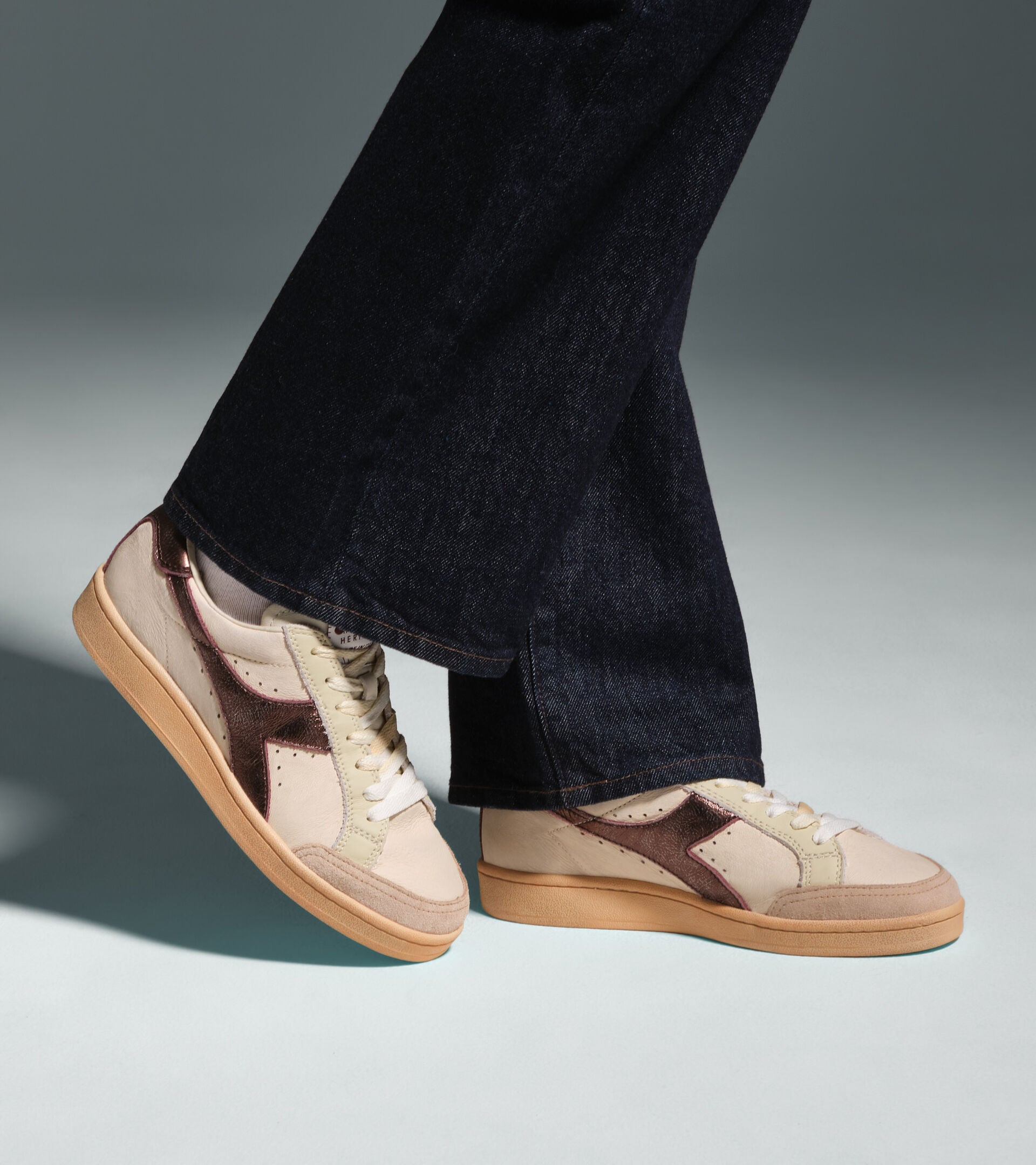 Diadora Prestige Aged Italia Leather Bordeaux