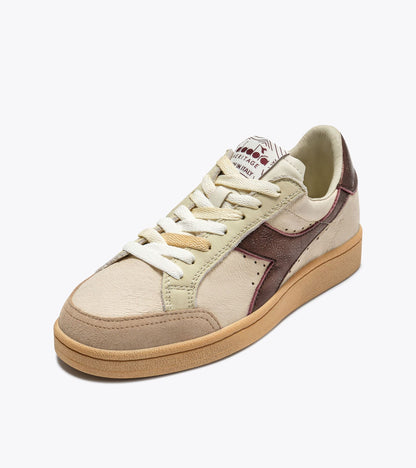 Diadora Prestige Aged Italia Leather Bordeaux