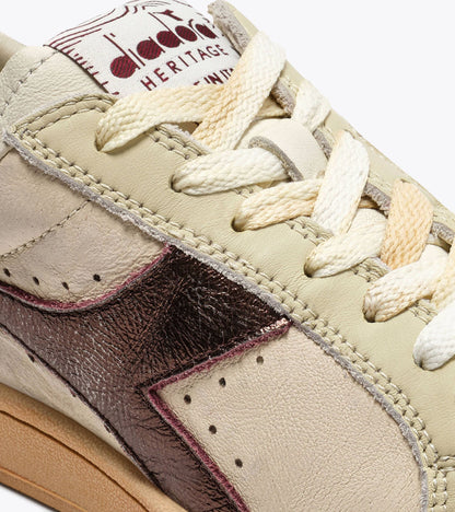Diadora Prestige Aged Italia Leather Bordeaux