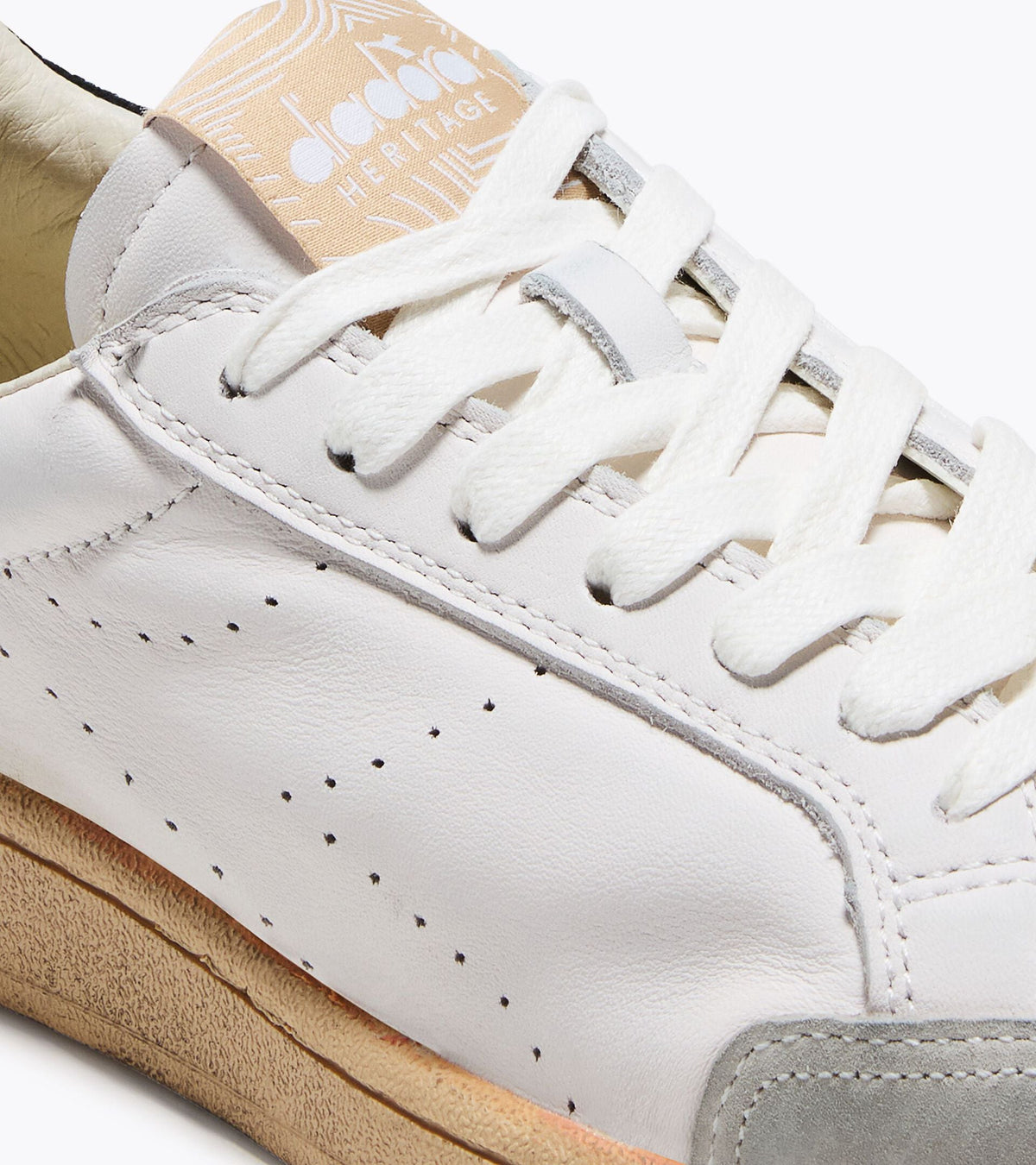 Diadora Prestige Plain Used White/Black