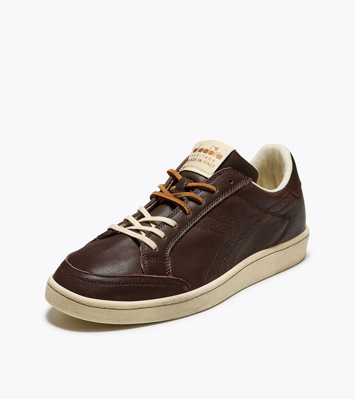 Diadora Prestige Brogue Italia Brown Rubber