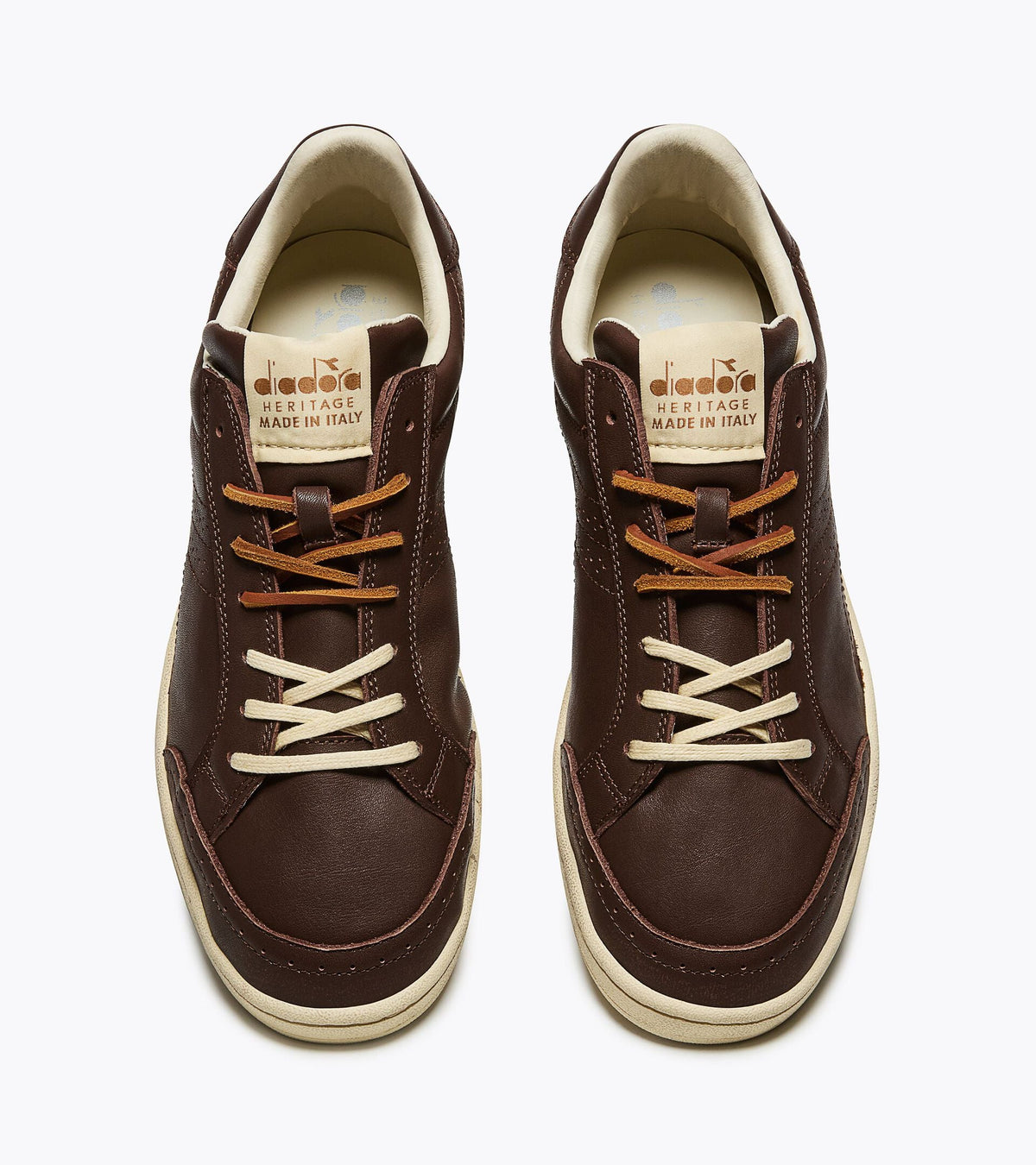 Diadora Prestige Brogue Italia Brown Rubber