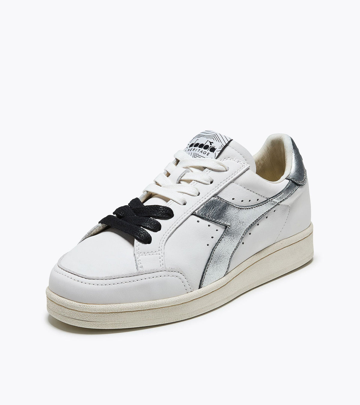 Diadora Prestige Metallic Wn White/Silver