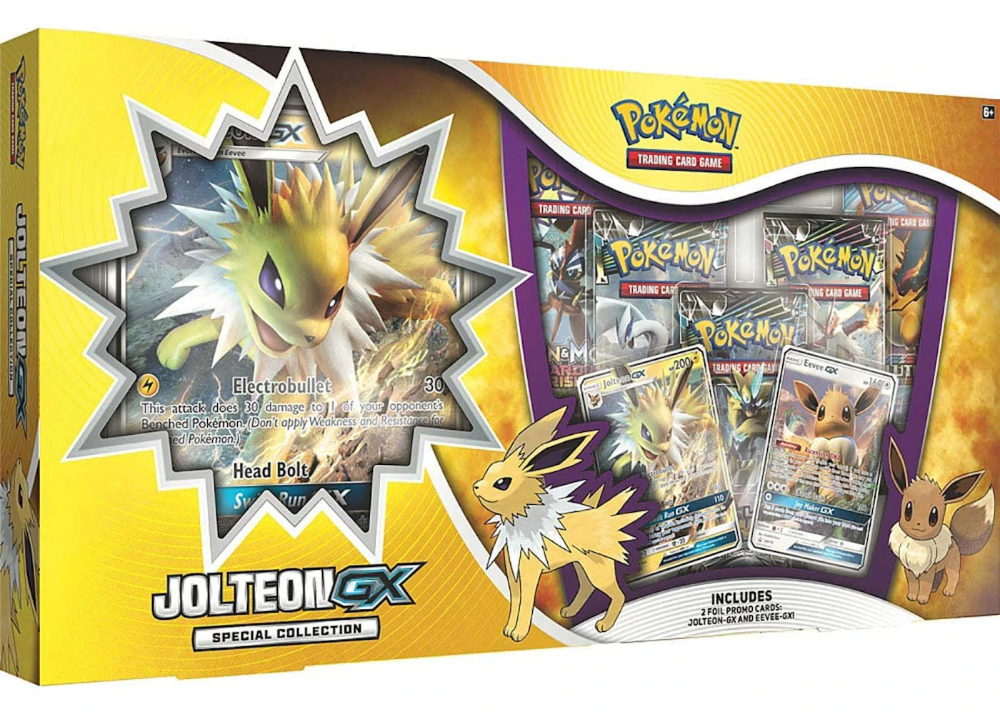 2019 Pokemon Tcg Jolteon Gx Special Collection