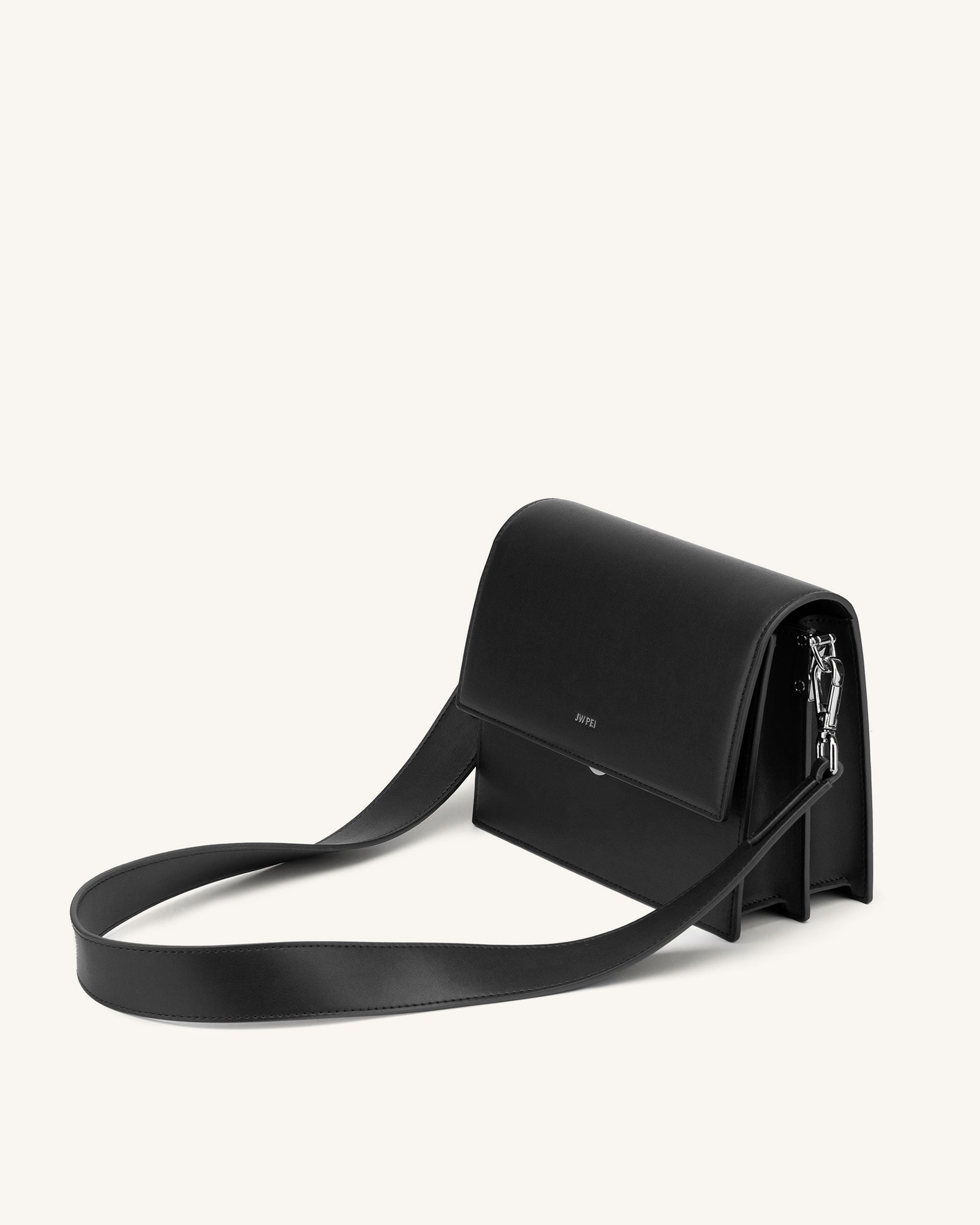 Jw Pei Mini Flap Crossbody Black