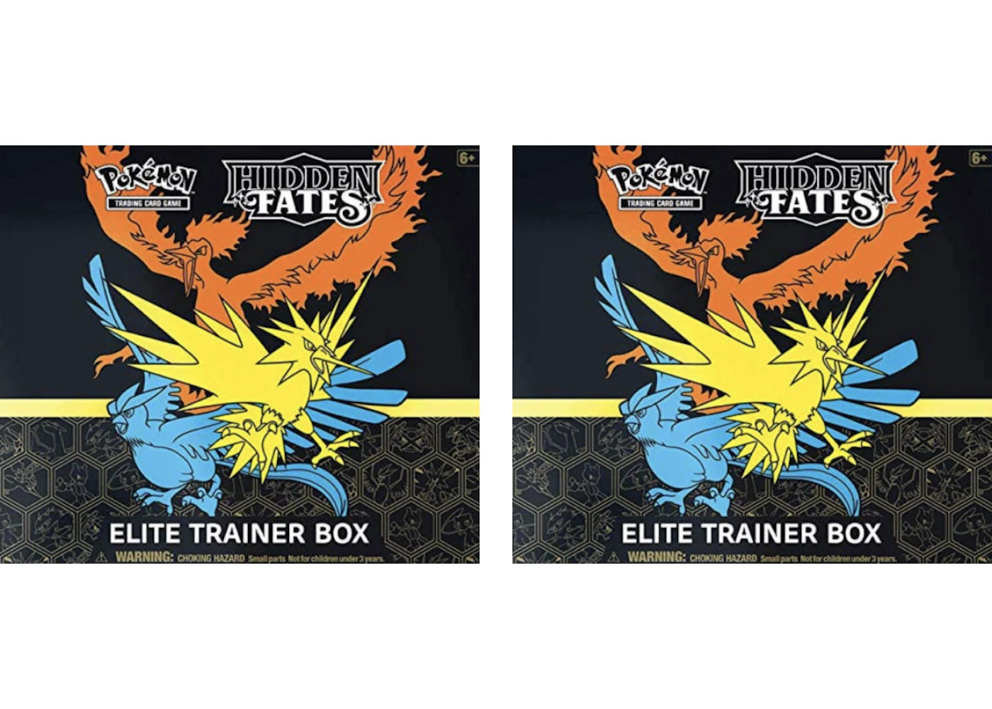 Pokemon Tcg Hidden Fates Elite Trainer Box 2X Lot
