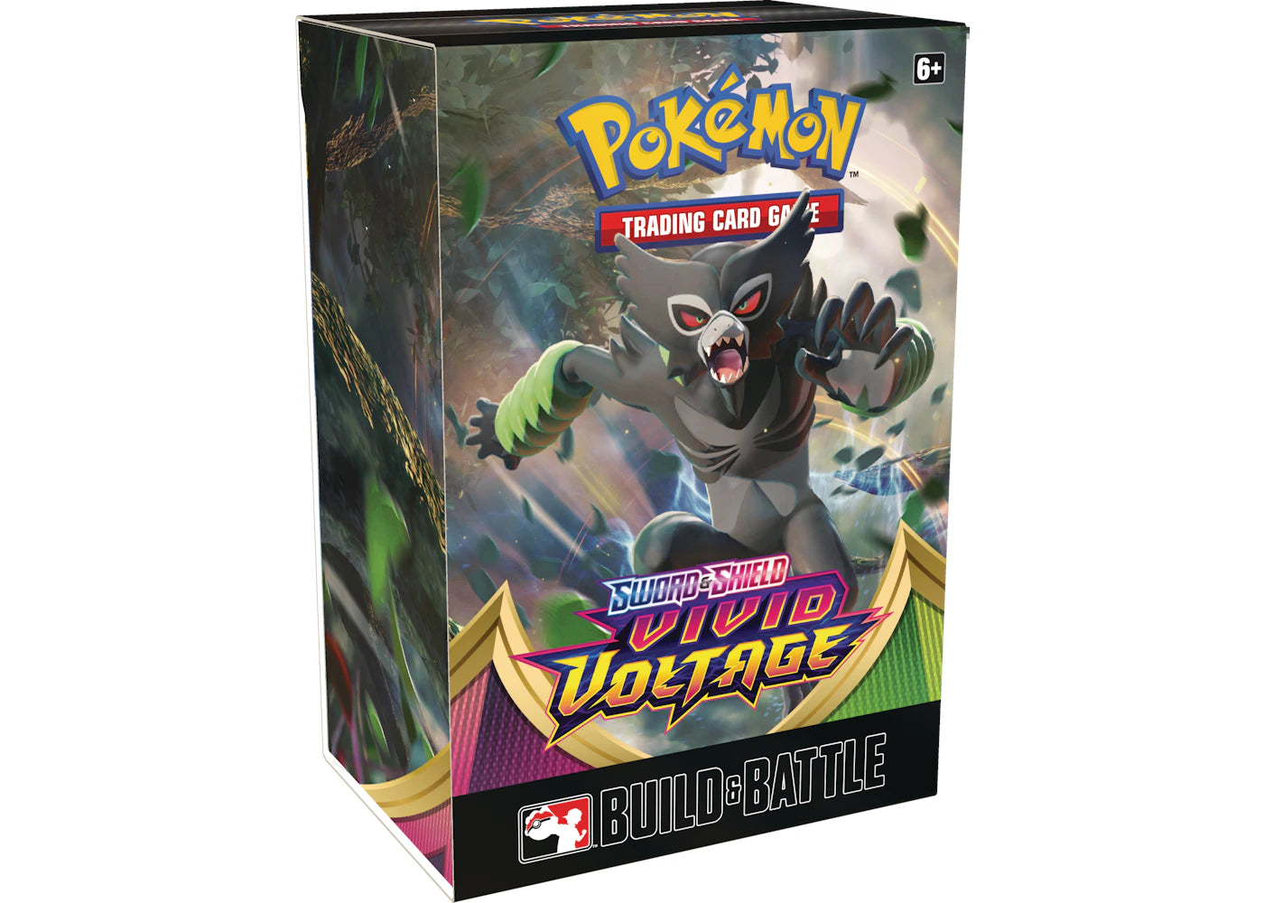2020 Pokemon Tcg Sword & Shield Vivid Voltage Build & Battle Box Pre-Release