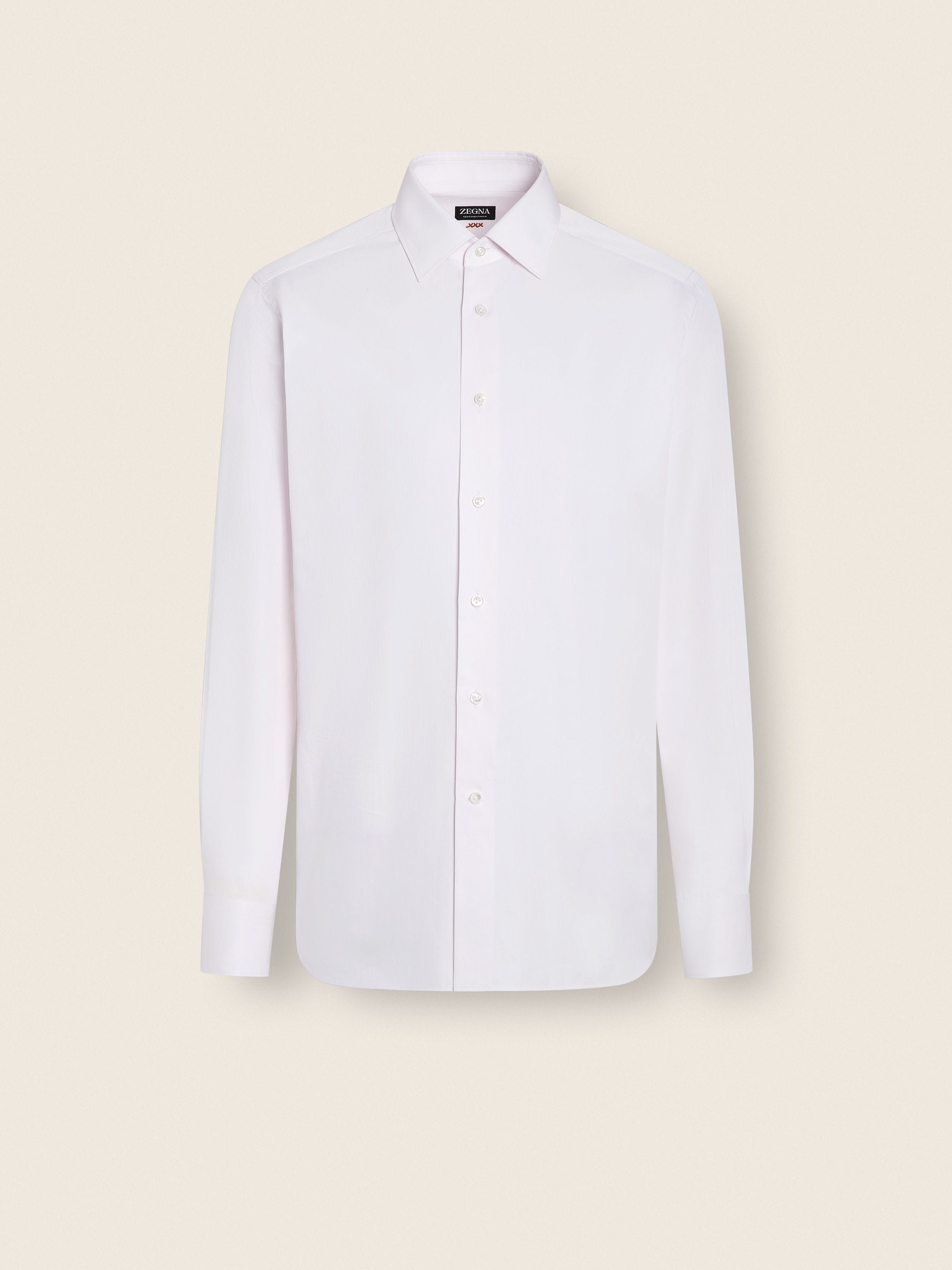 Zegna Light Pink Centoventimila Cotton Shirt