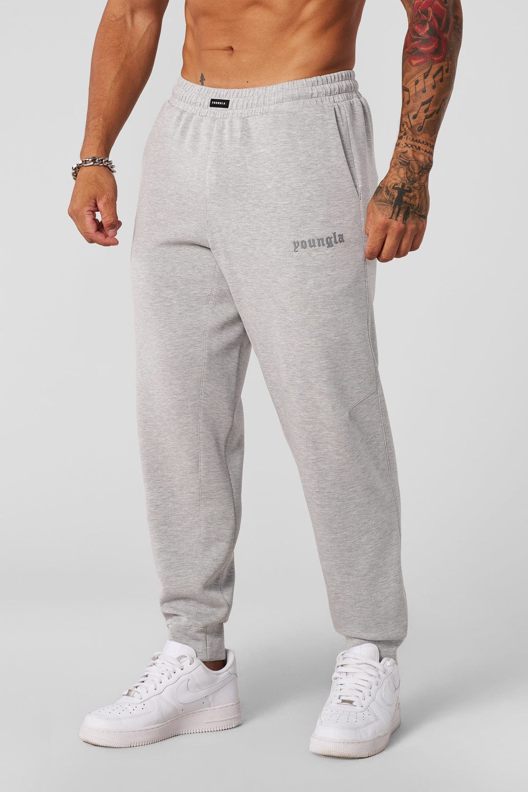 YoungLA 2021 - Soft AF Joggers Heather Grey